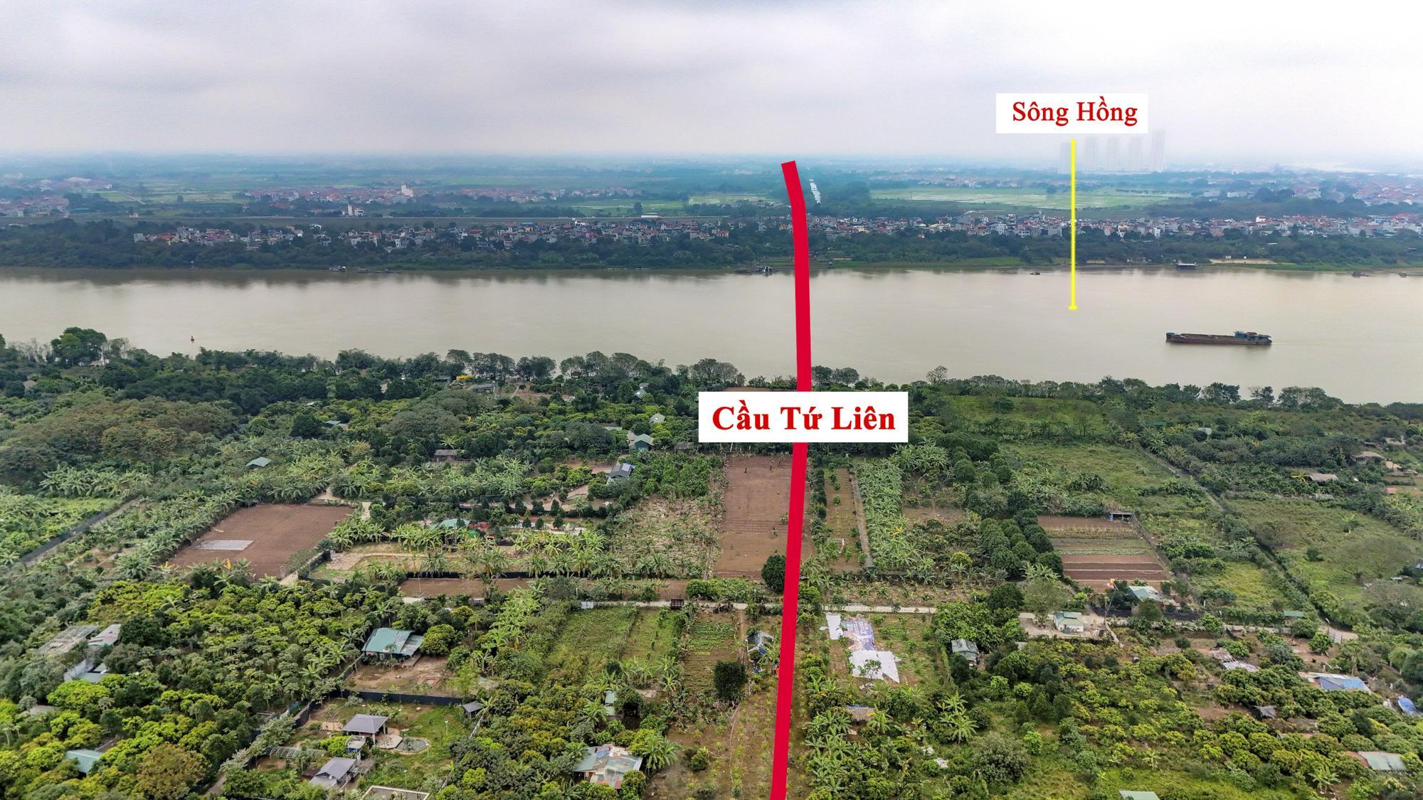 Khu vực sắp được xây cầu 20.000 tỷ, vượt qua 2 con sông lớn, đi qua đại dự án của Vinhomes ở Hà Nội- Ảnh 4.